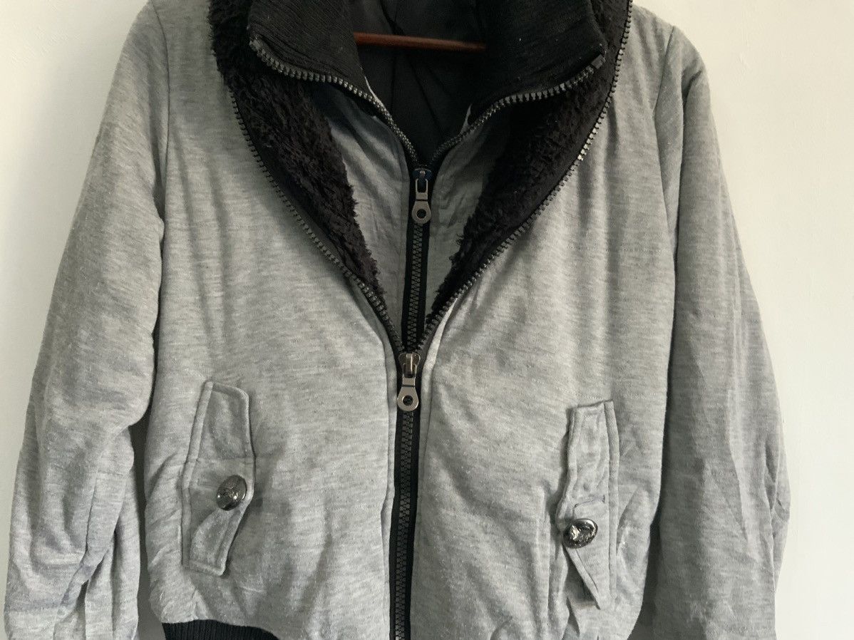 Japanese Brand Mohair Fur Avant Garde Zipper Faux Fur Jacket Size US M / EU 48-50 / 2 - 5 Thumbnail