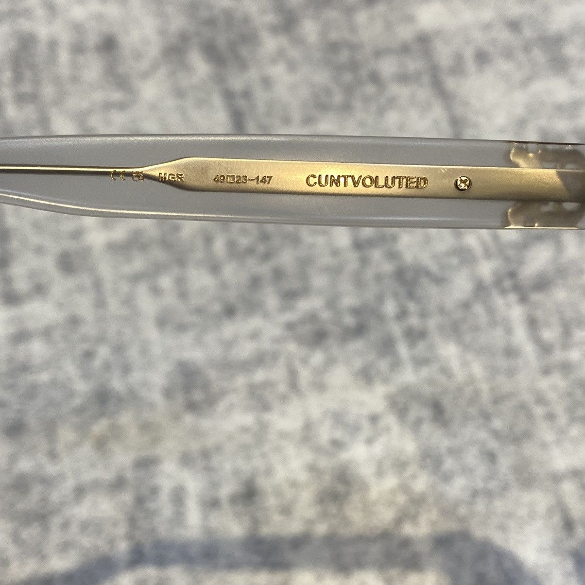 Chrome Hearts CHROME HEARTS CUNTVOLUTED MATTE GRAPHITE Size ONE SIZE - 10 Thumbnail