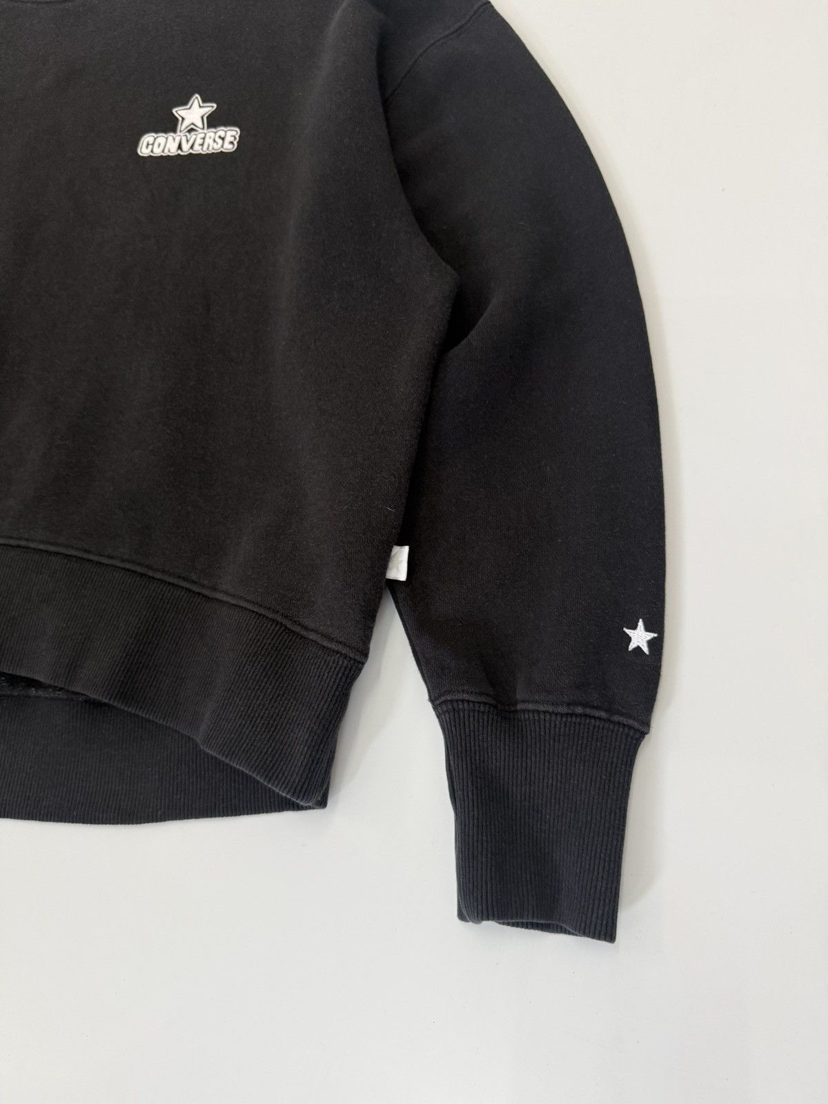 Converse ⚡️Y2K CONVERSE CHUCK TAYLOR BACKHIT LOGO BAGGY SWEATSHIRT - M Size US M / EU 48-50 / 2 - 3 Thumbnail