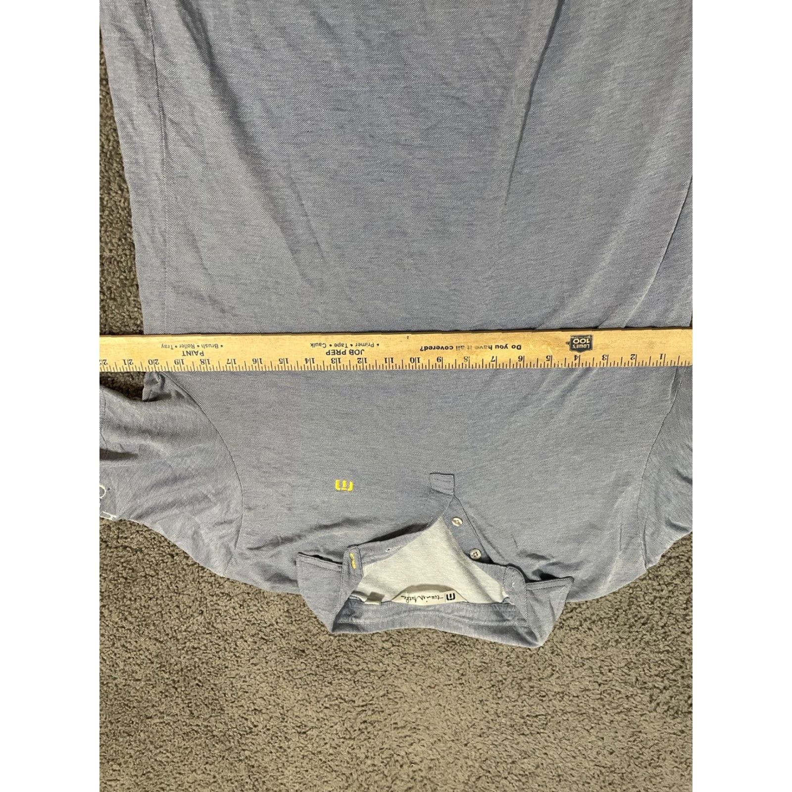 TravisMathew TRAVIS MATTHEW Polo Shirt Short Sleeves Blue Golf Casual Sleeve Logo Size M Size US M / EU 48-50 / 2 - 7 Thumbnail