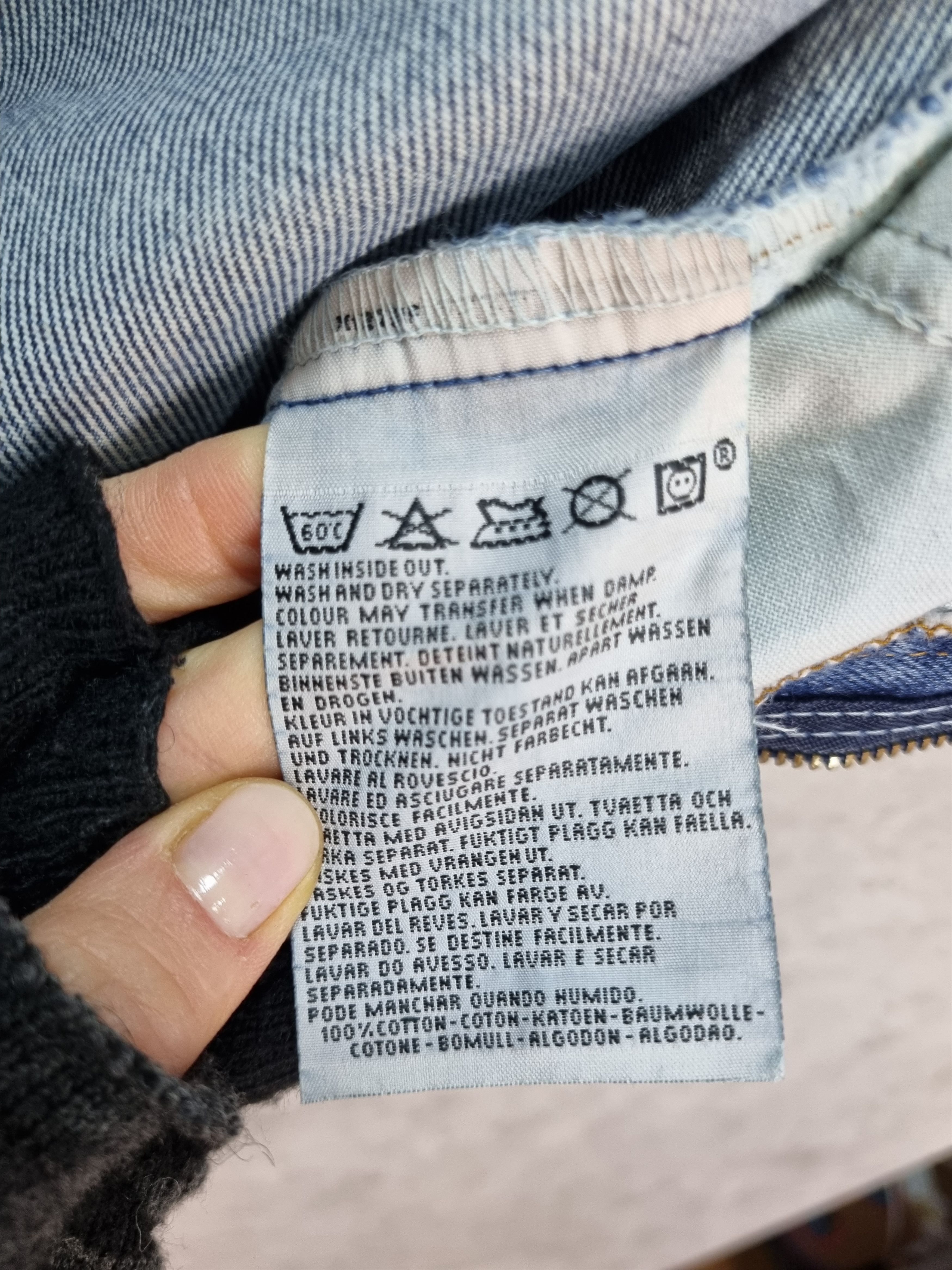 Levi's × Levi's Vintage Clothing 98' Levi's 615 Faded Dirty Vintage Denim Jeans Size US 34 / EU 50 - 11 Thumbnail
