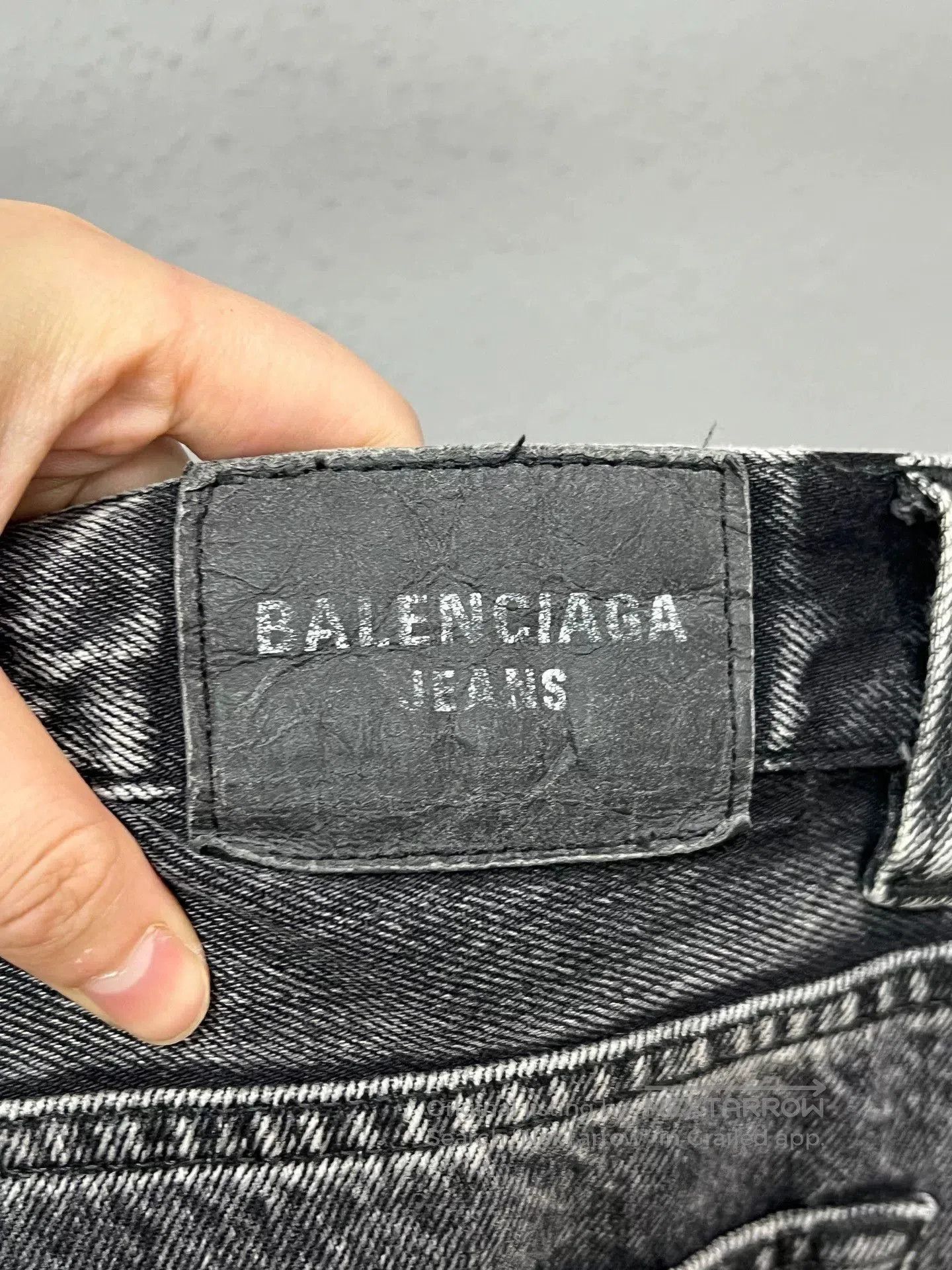 Balenciaga Balenciaga Destroyed Flare Denim Pants. Size 28" / US 6 / IT 42 - 3 Thumbnail