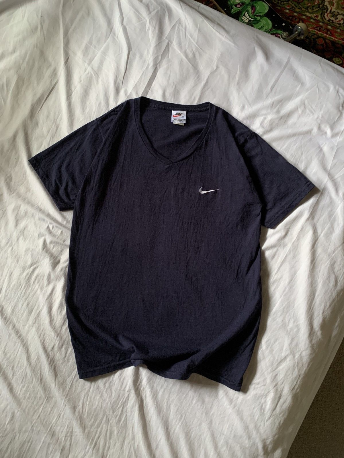 Nike Vintage Nike made in usa v neck tee shirt Size US L / EU 52-54 / 3 - 1 Thumbnail