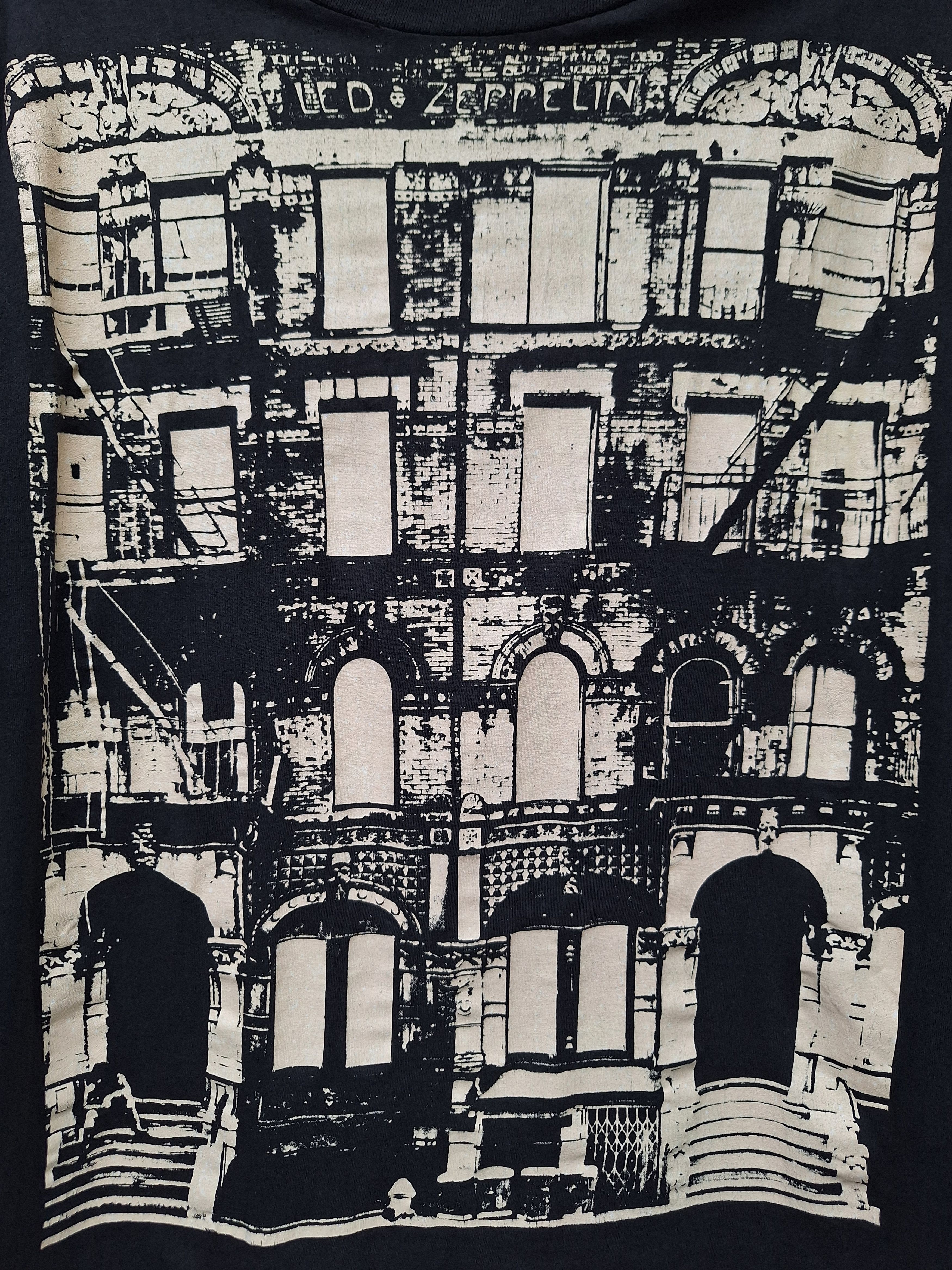 Band Tees Vintage 90s Led Zeppelin Physical Graffiti album Size US L / EU 52-54 / 3 - 2 Thumbnail