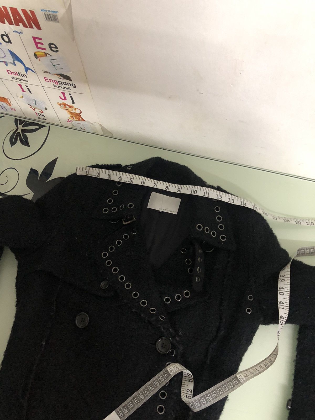 If Six Was Nine Rare❗️Enchantement Bondage Punk Long Coat If Six Was Nine Size XS / US 0-2 / IT 36-38 - 17 Thumbnail