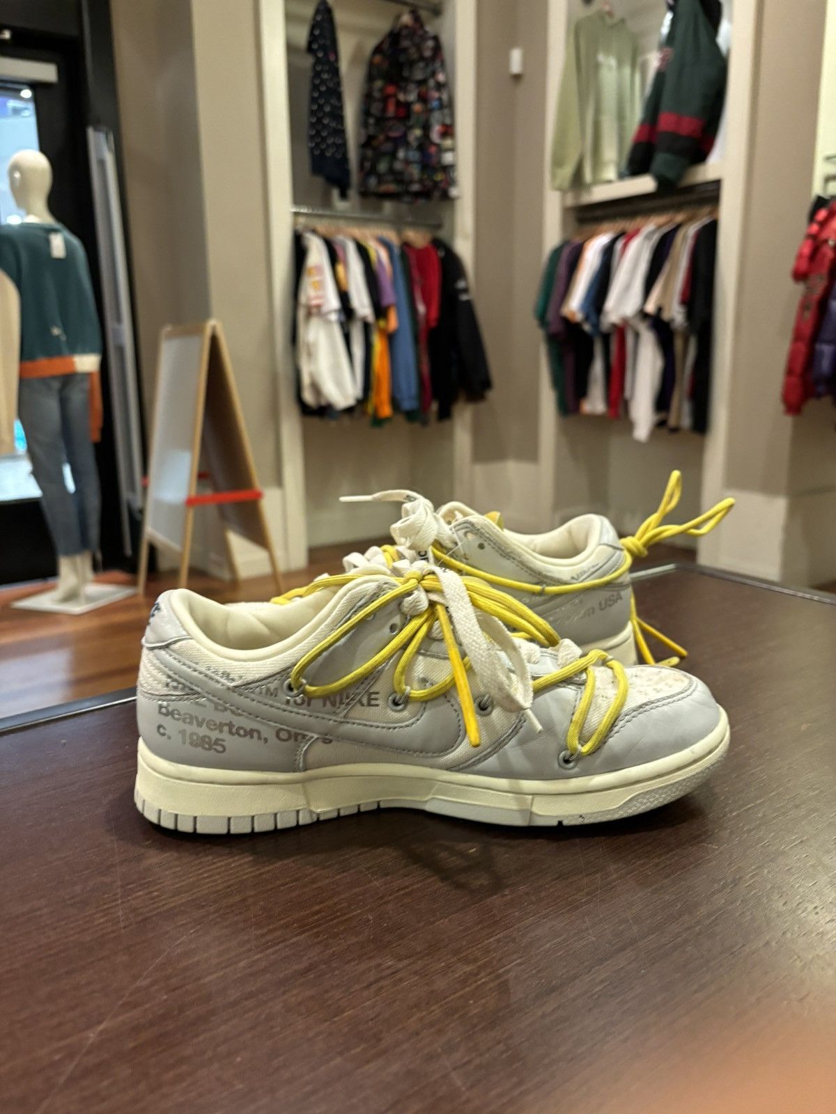 Nike × Off-White Nike Off-White Dunk Lot 29 Size US 6 / EU 39 - 3 Thumbnail