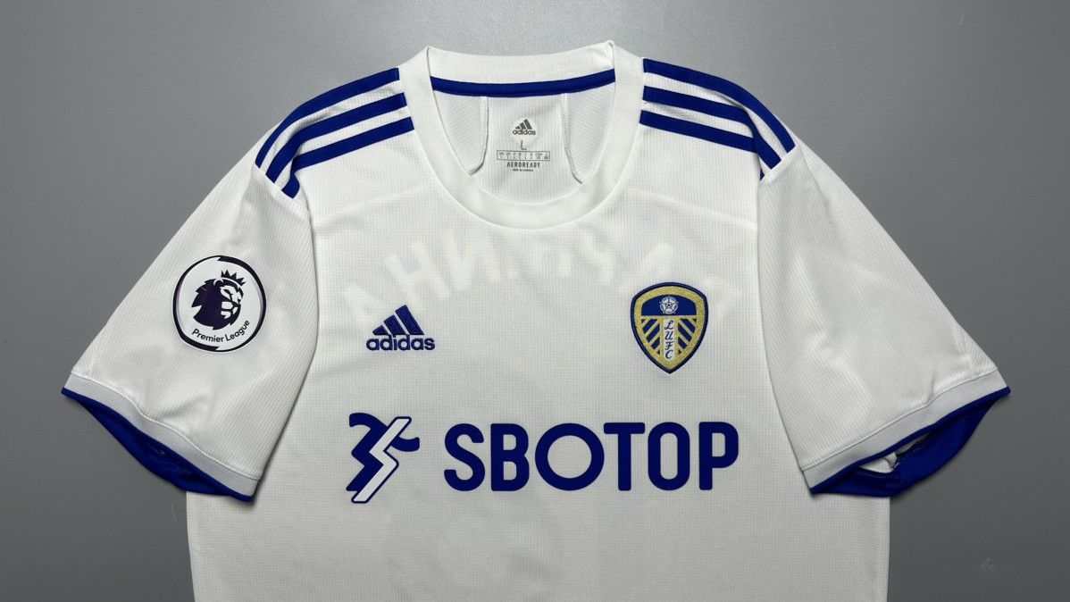 Adidas LEEDS UNITED ADIDAS 2020/2021 FOOTBALL JERSEY #18 RAPHINHA Size US L / EU 52-54 / 3 - 3 Thumbnail