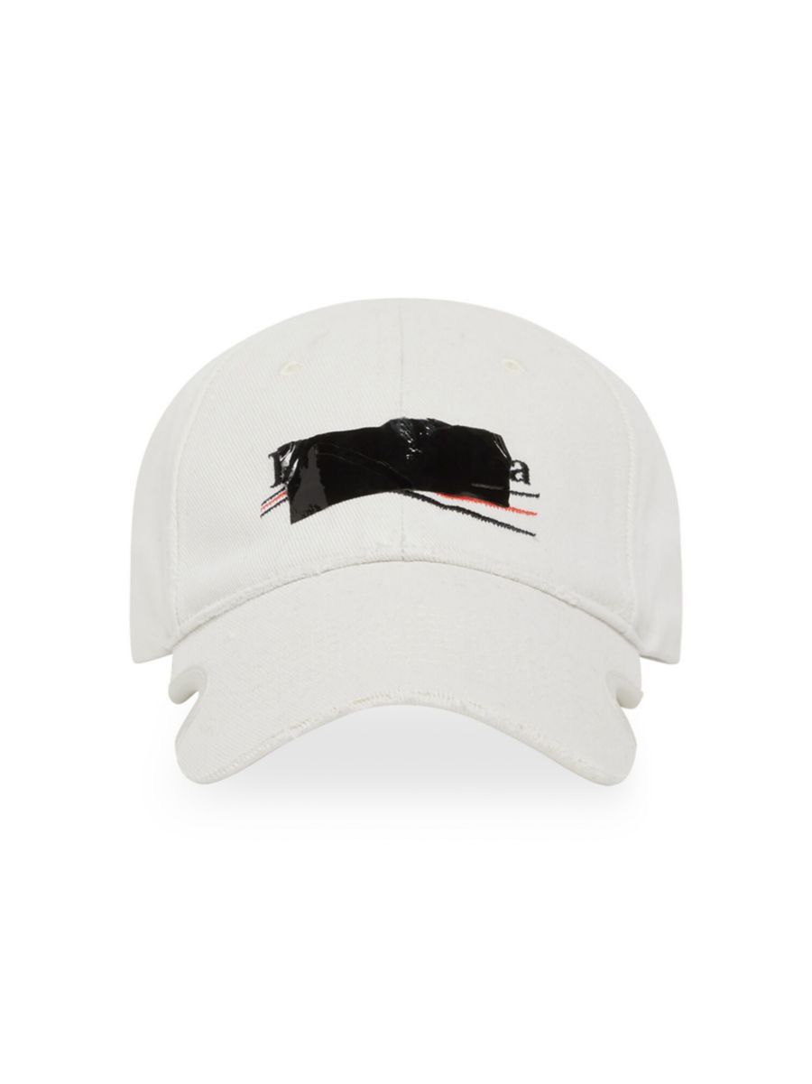 Balenciaga Balenciaga Gaffer Patch Logo Baseball Hat Cap Size ONE SIZE - 2 Thumbnail