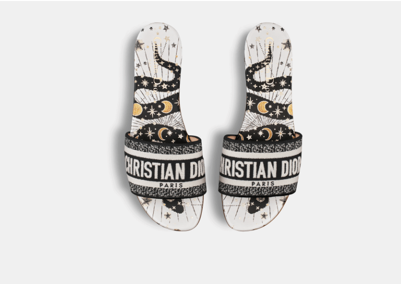 Dior o1w1db10426 KCQ209 Dway Slides in Multicolor Size US 8 / IT 38 - 3 Thumbnail