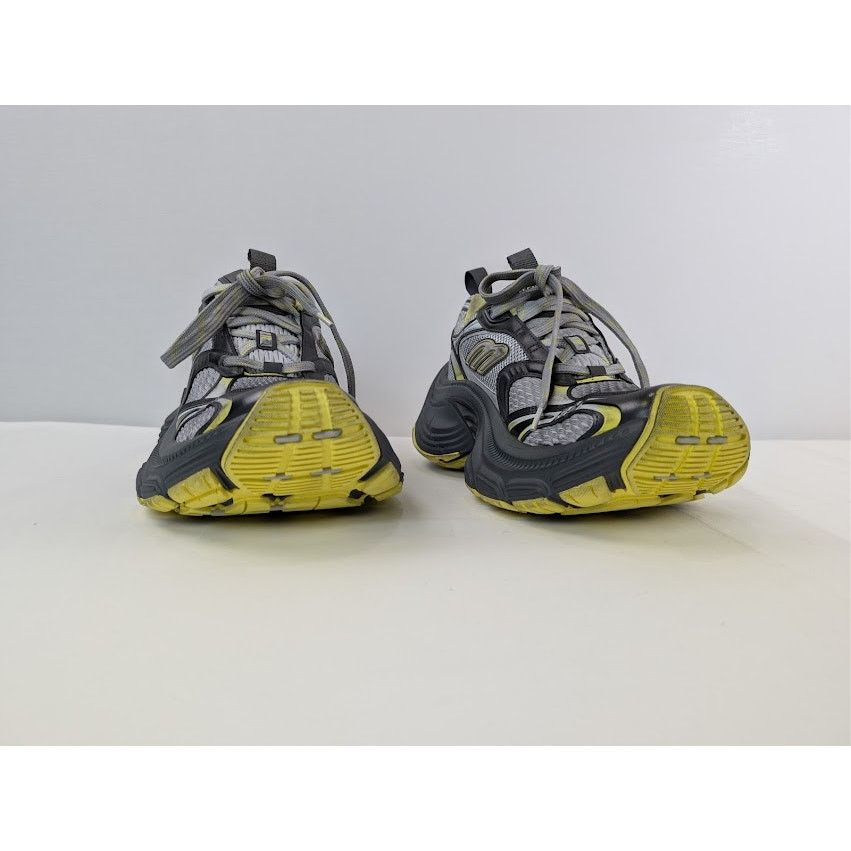 Balenciaga o1rshd1 10XL Low Top Sneaker in Grey / Yellow Size US 10 / EU 43 - 5 Thumbnail