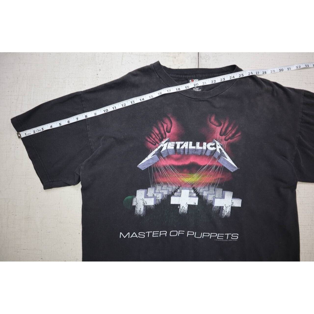 Giant Vintage 90s Metallica Master Of Puppets 1994 Giant Tag XL Size US XL / EU 56 / 4 - 8 Thumbnail