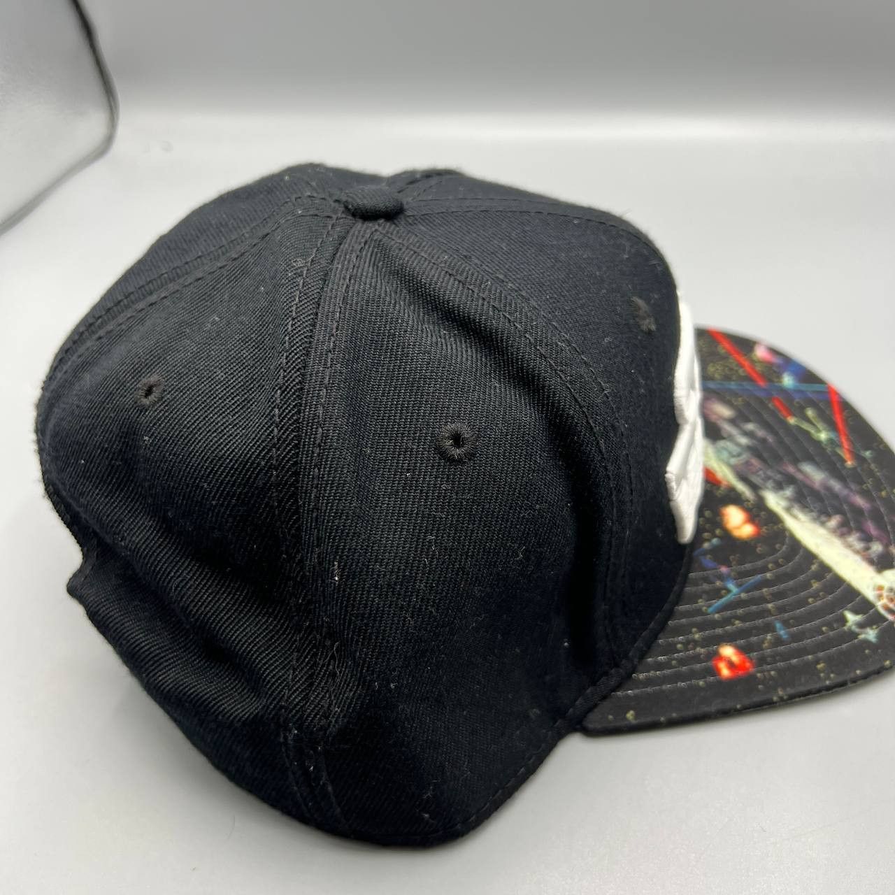 Star Wars Star Wars Hat Men Black Gray Embroidered Snap Back Cap Size ONE SIZE - 4 Thumbnail