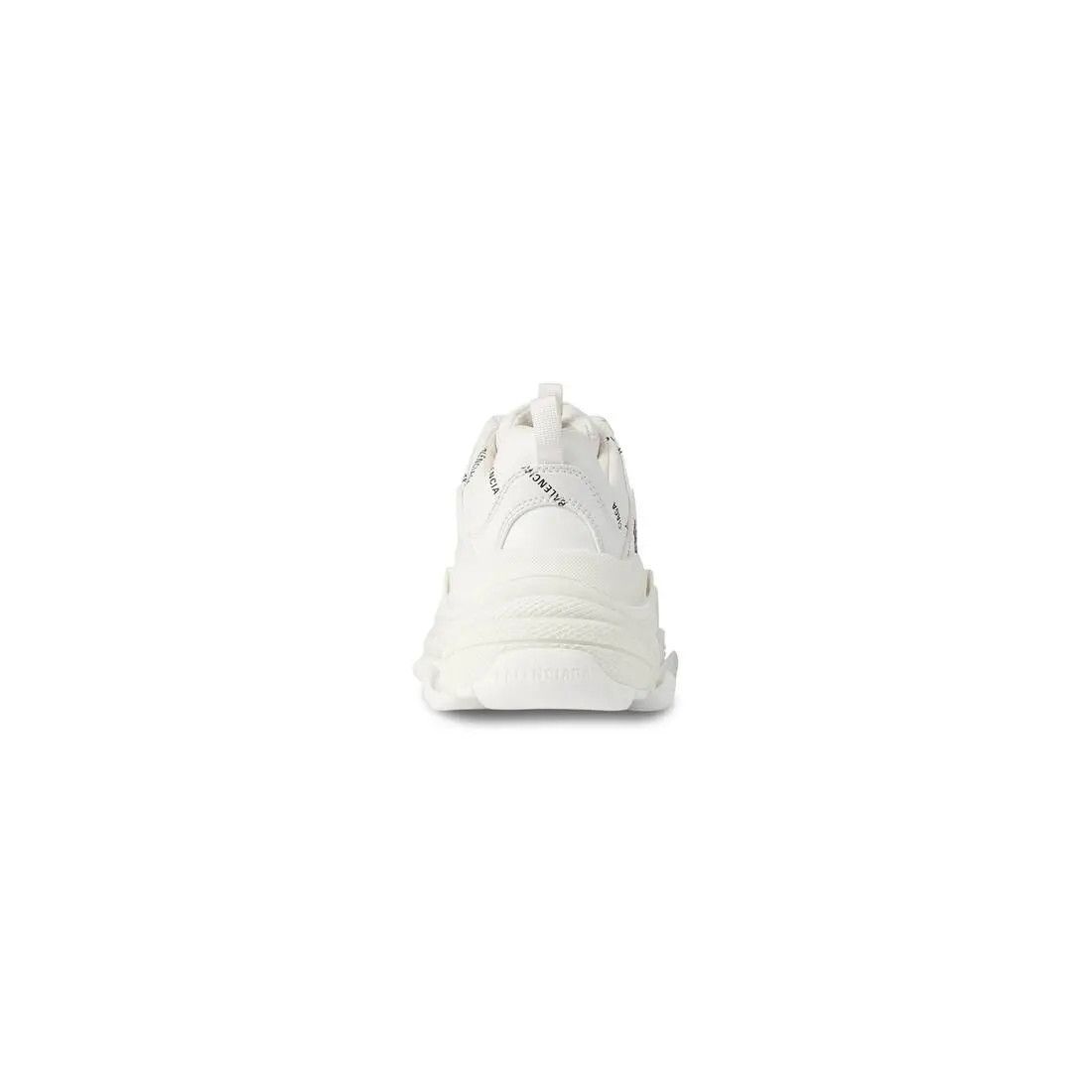 Balenciaga o1mt1gz0225 Triple S Sneakers Allover Logo in White Size US 6 / IT 36 - 2 Thumbnail