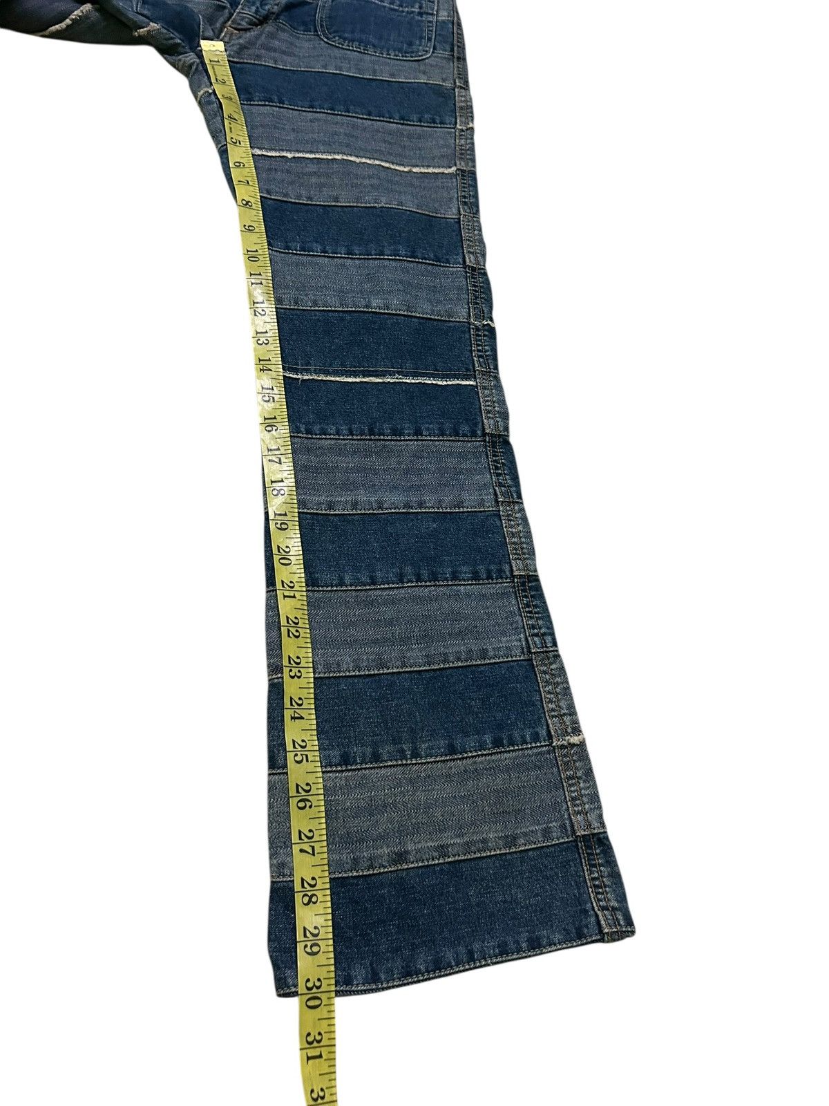 Hysteric Glamour × Kapital × Vintage HYSTERIC GLAMOUR HAGI FLARE VINTAGE DENIM JEANS Size US 28 / EU 44 - 18 Thumbnail