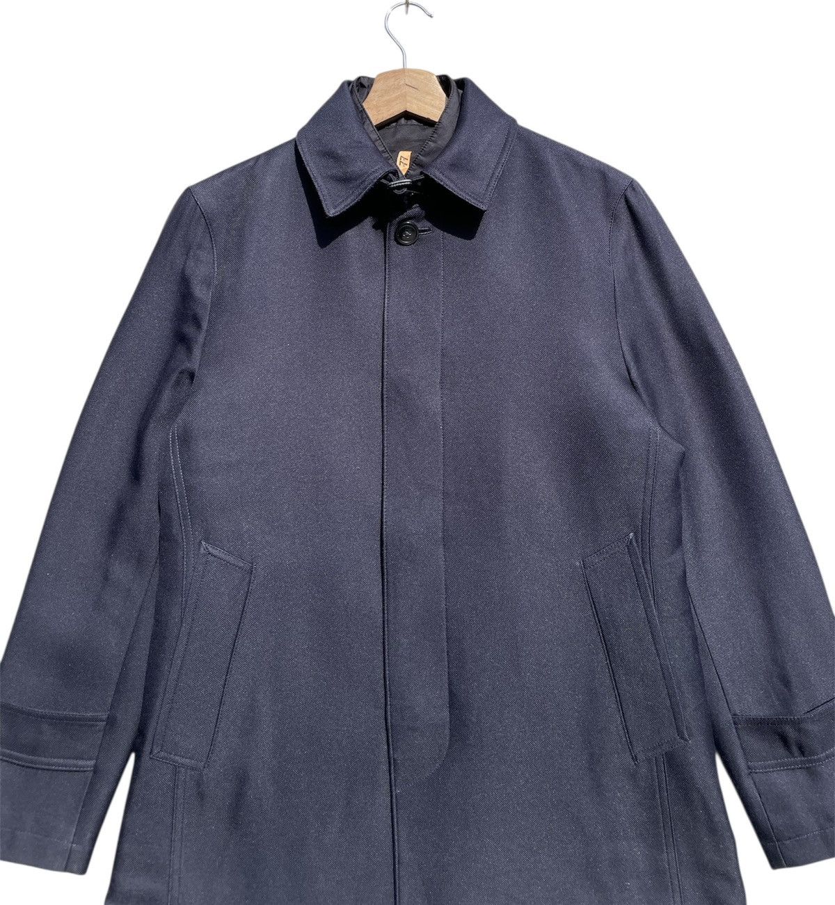 Mr. Junko RARE🔥 Navy Blue Mr. Junko London Trench Coat Jacket Size US S / EU 44-46 / 1 - 4 Thumbnail