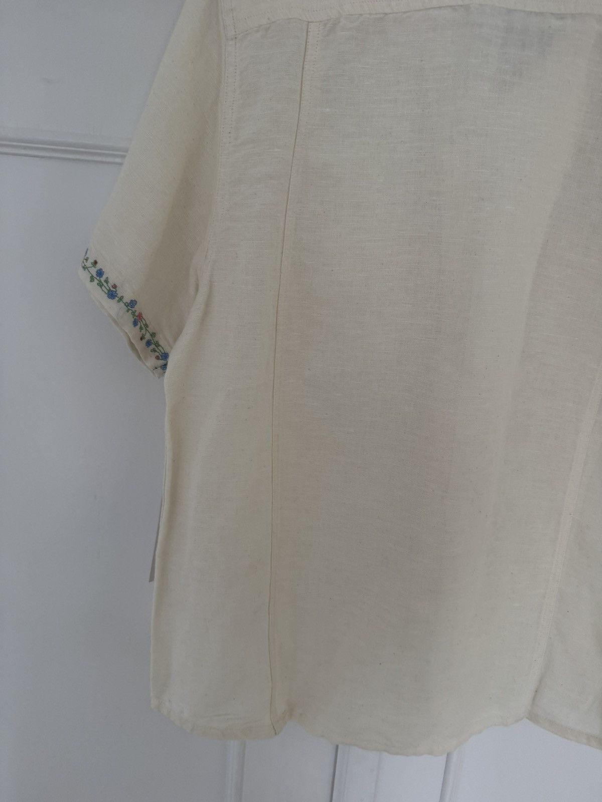 Corridor Corridor Spring Bouquet Vacation Shirt Small NWT Embroidered Size US S / EU 44-46 / 1 - 11 Thumbnail