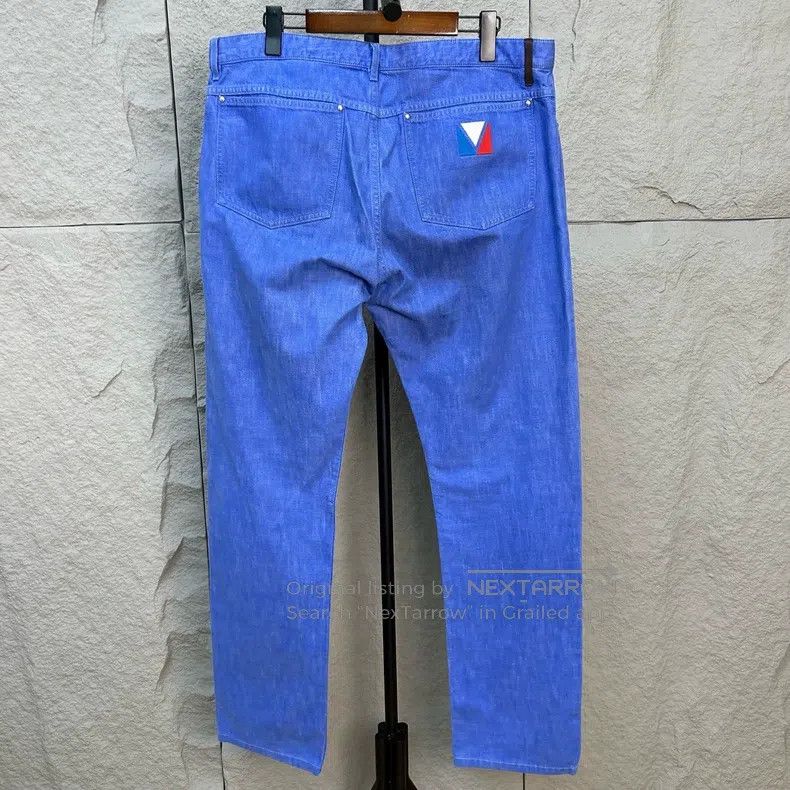Louis Vuitton Louis Vuitton American Sailboat embroidered jeans Size US 38 / EU 54 - 2 Thumbnail
