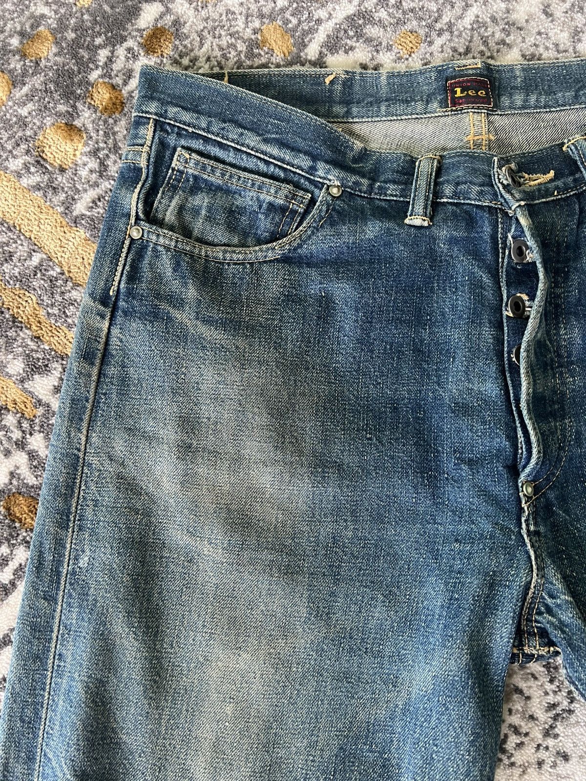 Lee × Vintage Lee 2101 reproduction model World War II model denim Size 35" - 4 Thumbnail