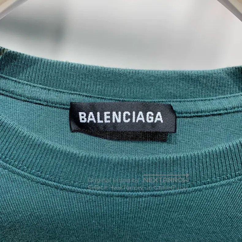 Balenciaga Balenciaga Logo Printed Round Neck Raglan Sleeve Short Sle Size US S / EU 44-46 / 1 - 2 Thumbnail