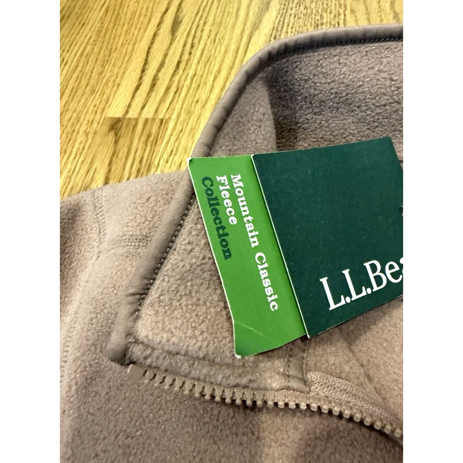 Vintage L.L. Bean Mountain Classic Fleece Jacket Women’s Small Reg Mauve Taupe NWT Size S / US 4 / IT 40 - 5 Thumbnail