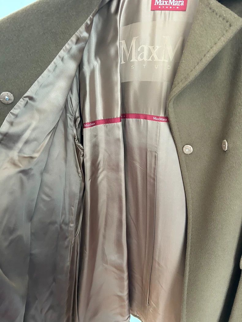 Max Mara Max Mara Studio wool coat jacket Size L / US 10 / IT 46 - 3 Thumbnail