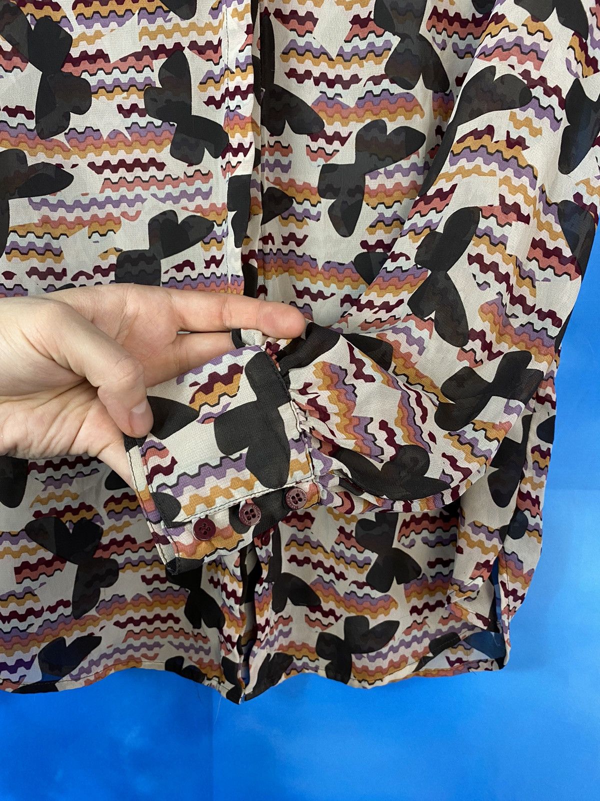 Missoni Missoni exclusive mesh shirt with Butterflies Size M / US 6-8 / IT 42-44 - 4 Thumbnail