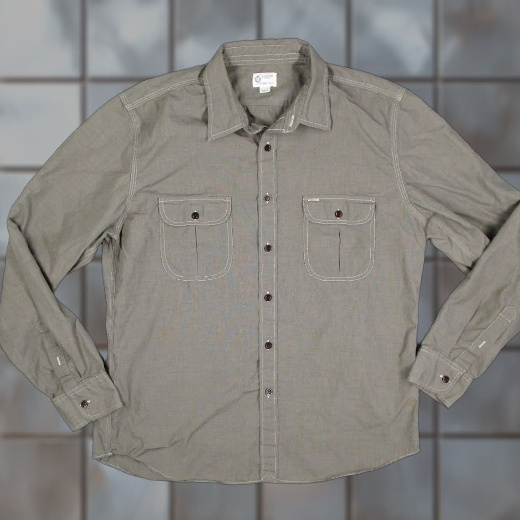 dress coat men Vintage J. Crew Flannel Shirt – Ragstock main image 0