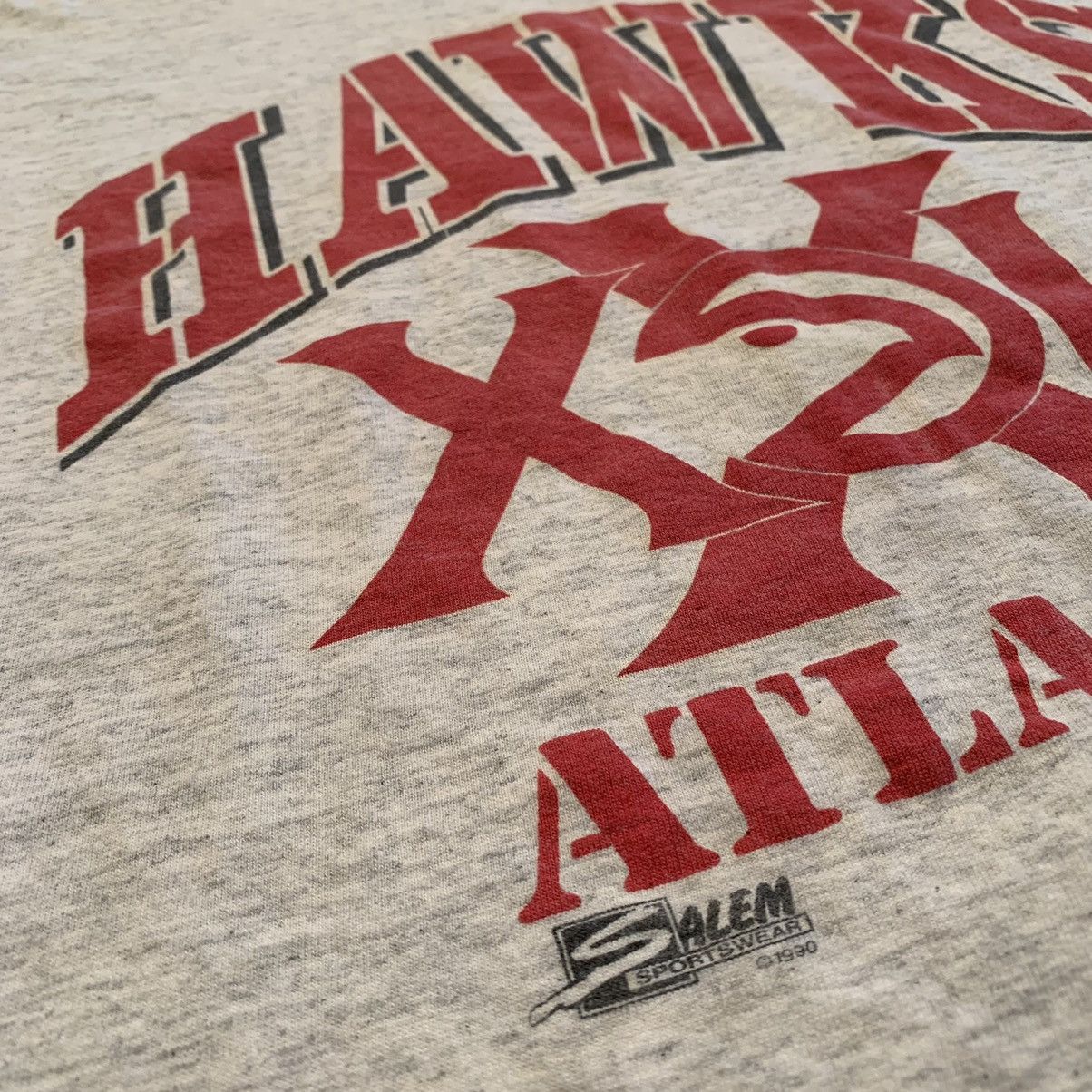 Salem Sportswear Vintage 1990 Atlanta Hawks NBA Basketball Shirt Size US L / EU 52-54 / 3 - 2 Thumbnail