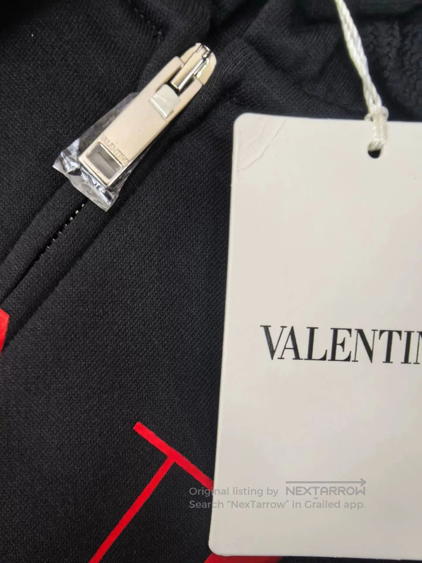 Valentino valentino black hooded zip-up jacket. Size US S / EU 44-46 / 1 - 2 Thumbnail