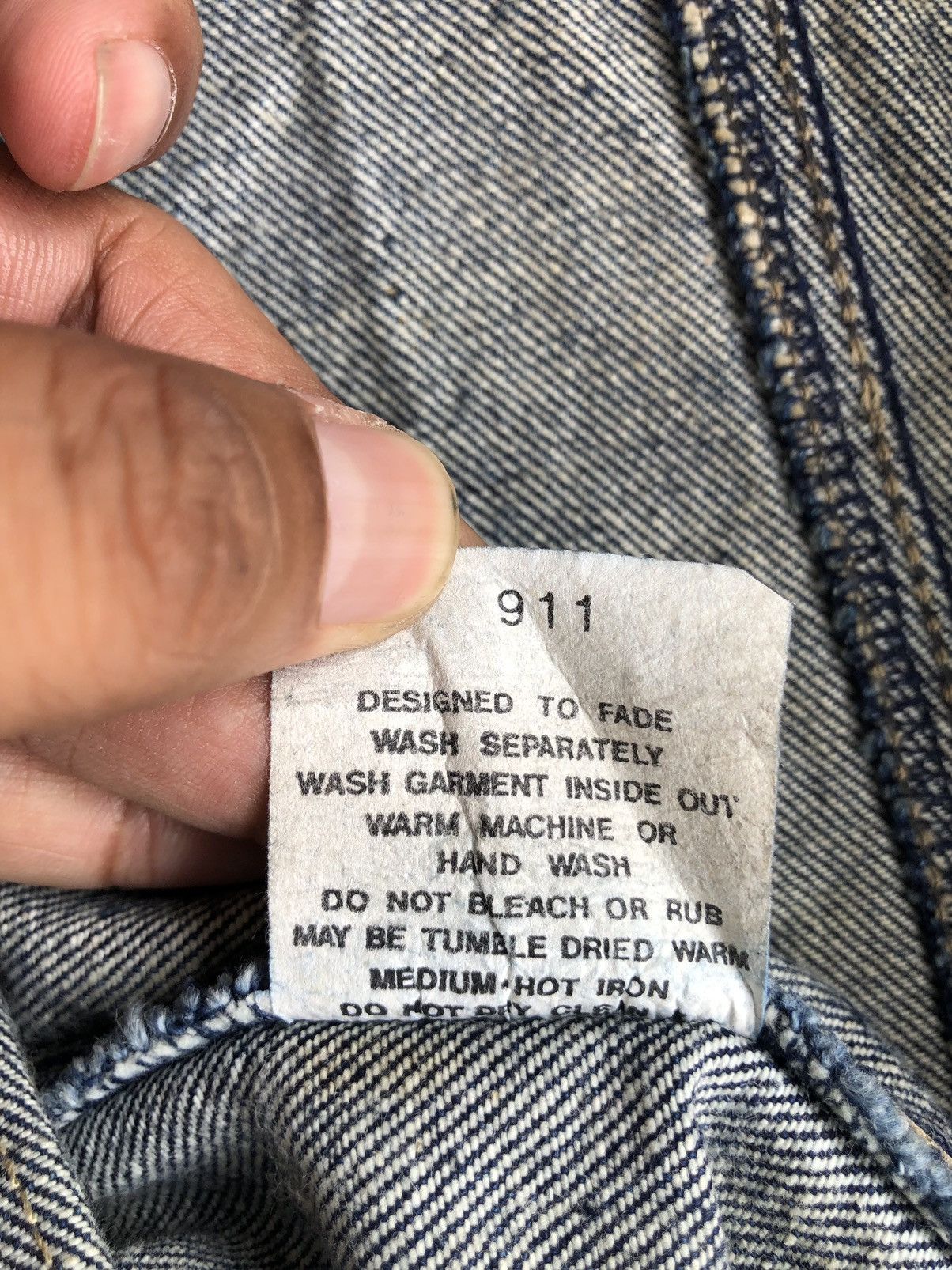 Vintage Vintage 70s Blues Union Chore Jacket Distressed Denim Size US L / EU 52-54 / 3 - 23 Thumbnail