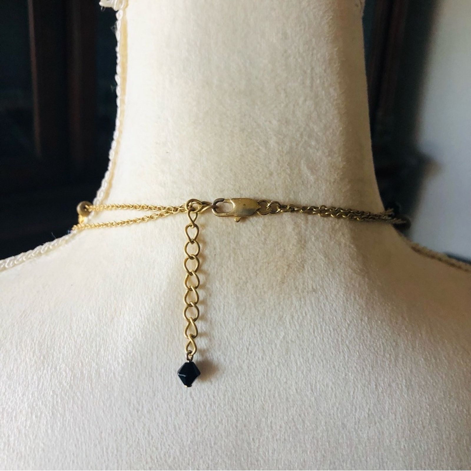 Vintage Vintage 80s double strand matte gold tone necklace Size ONE SIZE - 7 Thumbnail
