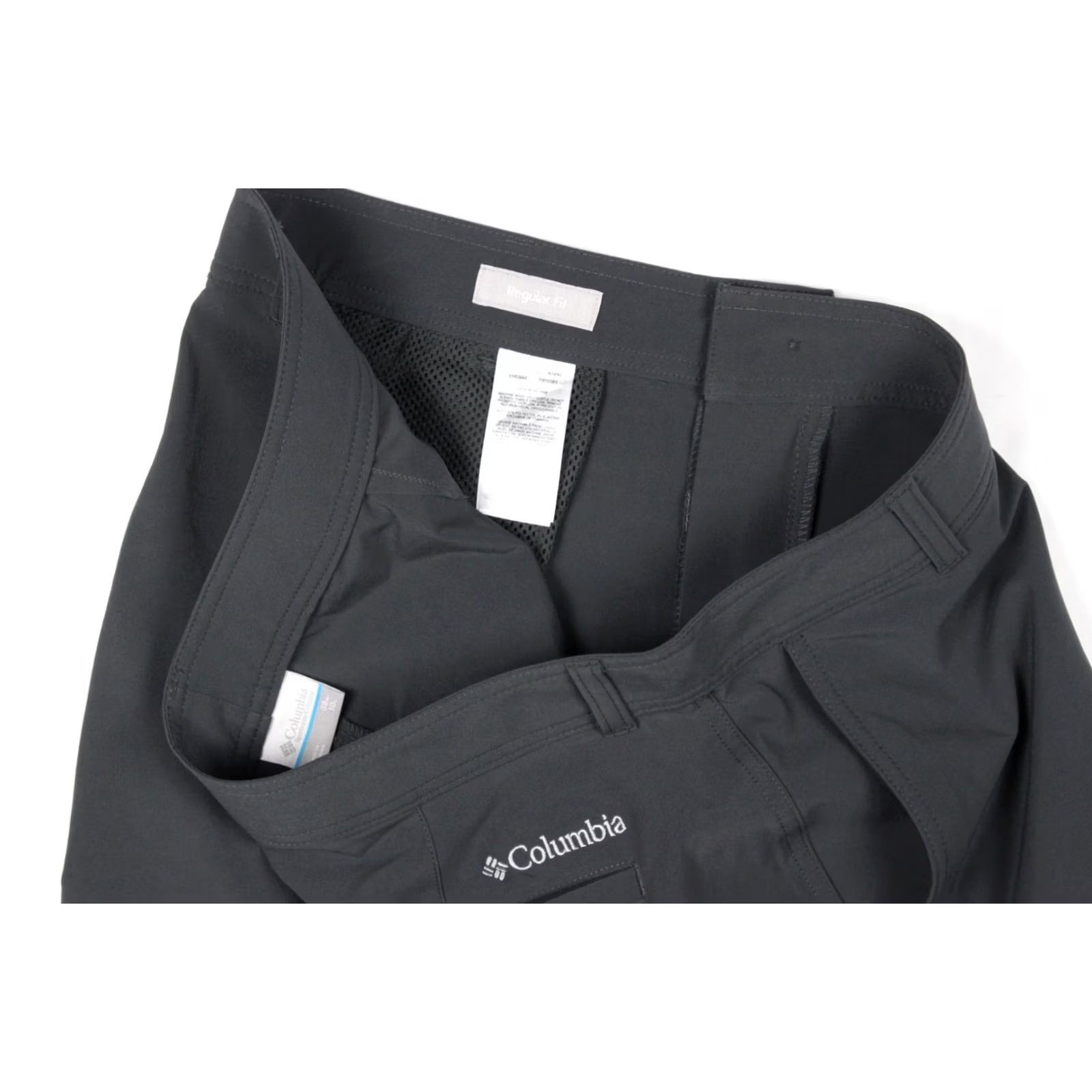 MILLY Columbia Mens Shorts 10 Mill Creek Size 38 Gray XM0944 011 Omni Shade Bermuda Flat Front Pockets UV Protection Easy Care Size US 38 / EU 54 - 4 Thumbnail