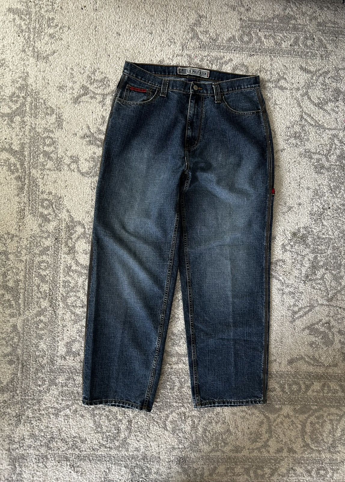 U.S. Polo Assn. Vintage U.S. Polo Assn Carpenter Jeans Size US 34 / EU 50 - 4 Thumbnail