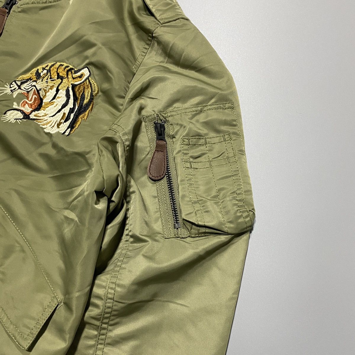 Japanese Brand Houston MA-1 Flight Jacket Size US M / EU 48-50 / 2 - 4 Thumbnail