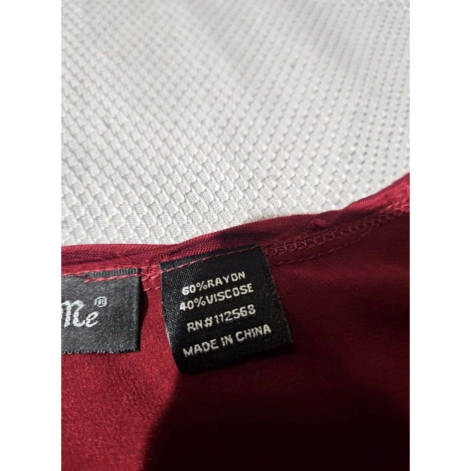 Miss Me VINTAGE Miss Womens Shirt S Red Embellished Grunge Preppy Y2k Batwing Shirt Womens M2 Size S / US 4 / IT 40 - 7 Thumbnail