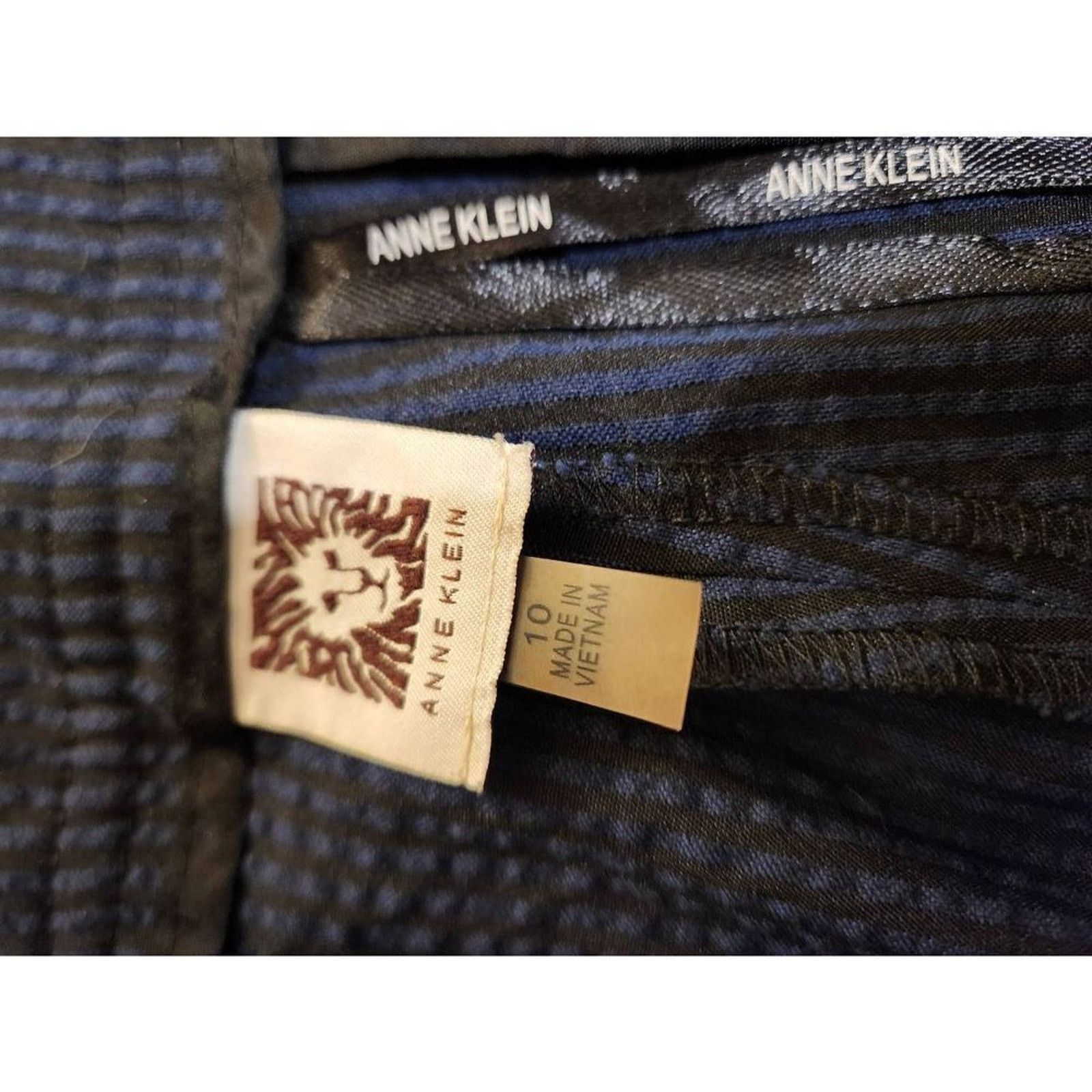 Anne Klein Ann klein size 10 professional pants blue Size 32" / US 10 / IT 46 - 7 Thumbnail