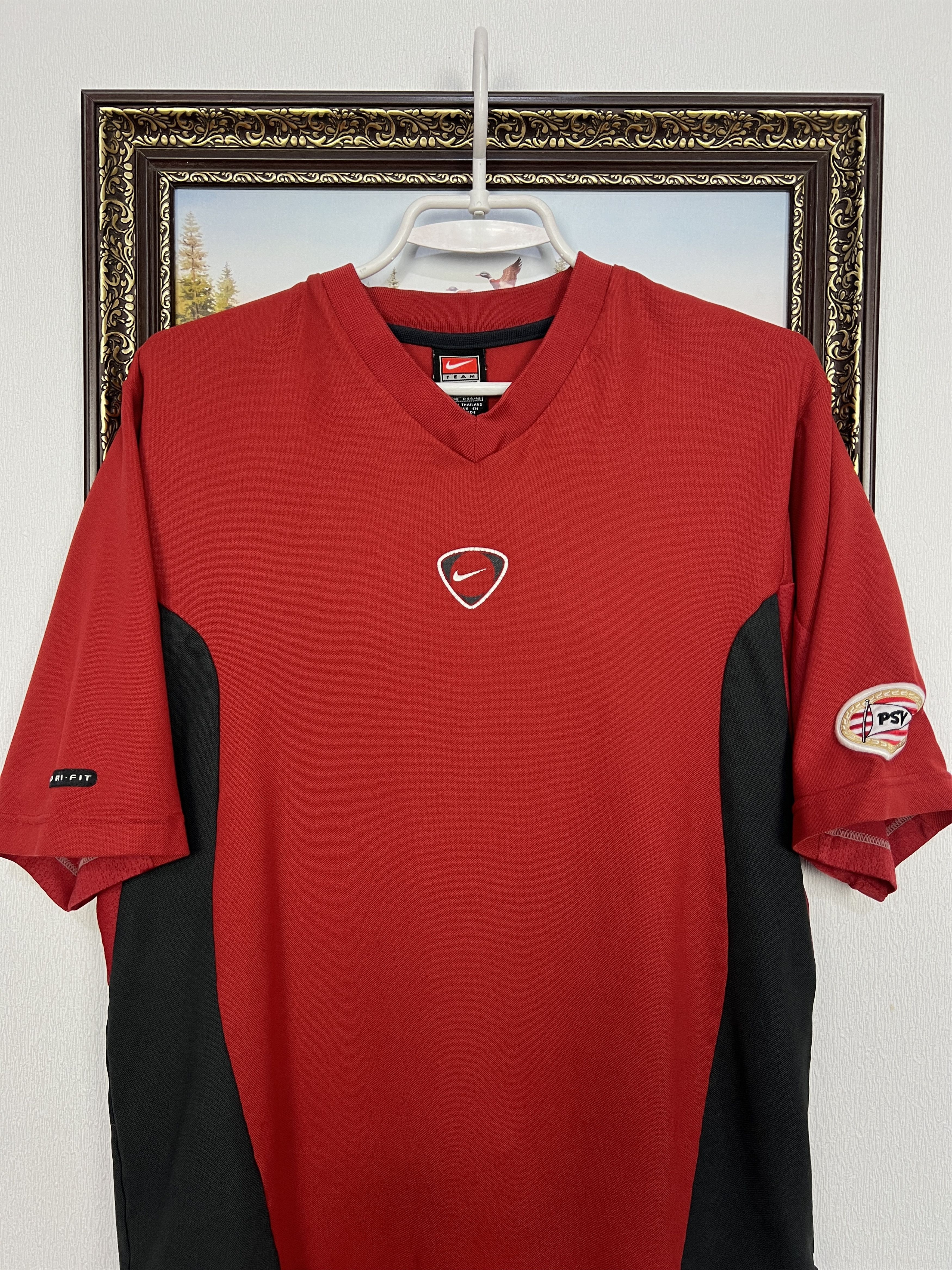 Nike Vintage 90's Nike PSV Eindhoven Football Shirt Train Soccer Size US S / EU 44-46 / 1 - 2 Thumbnail