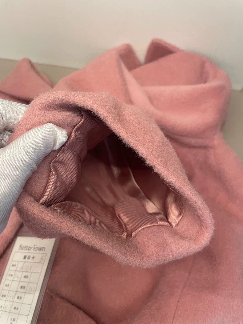 Max Mara Max Mara Weekend Light Pink Alpaca Coat Size M / US 6-8 / IT 42-44 - 7 Thumbnail