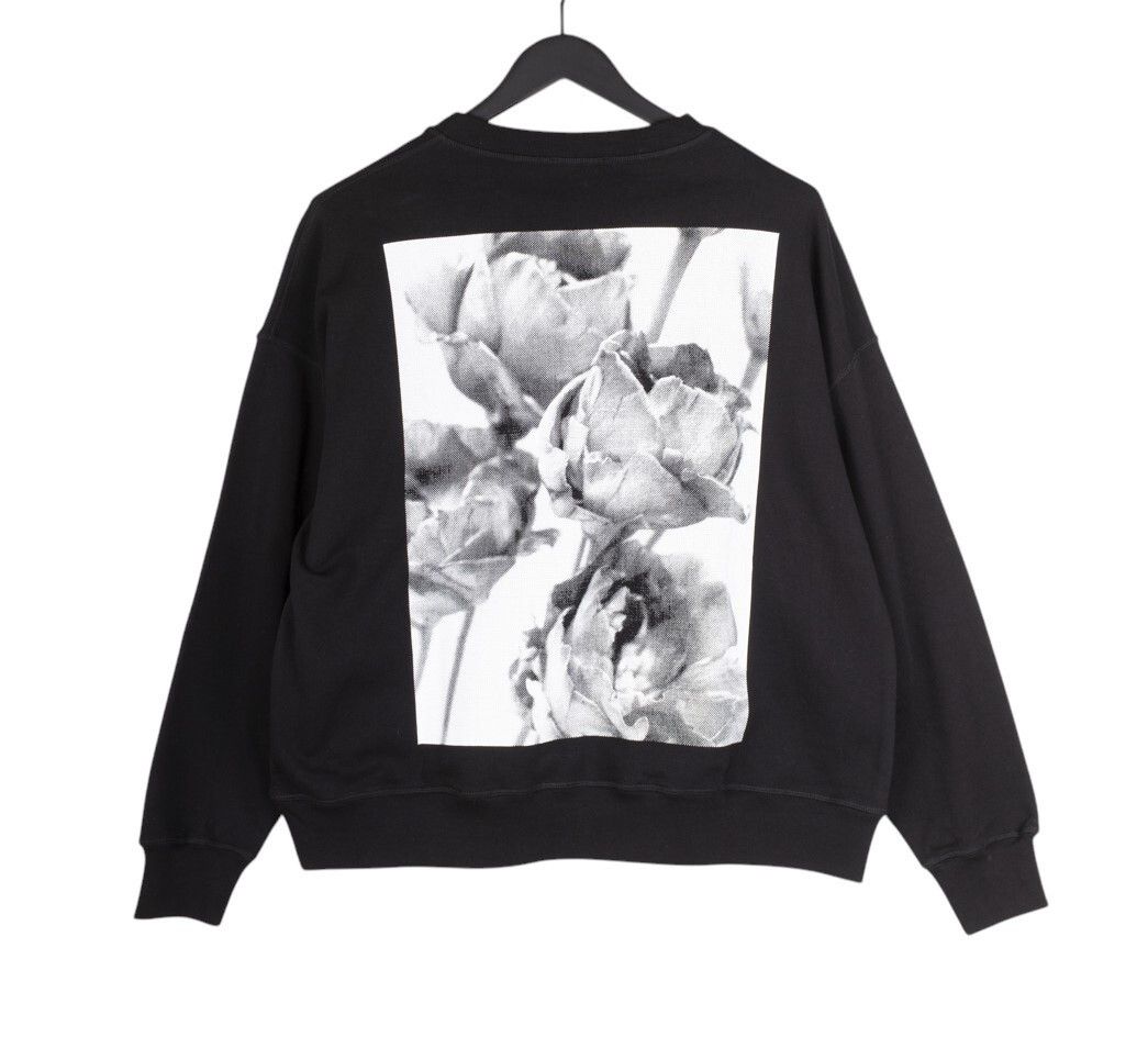 Alexander McQueen Original Alexander McQueen Rose Print Women Jumper M/L B133 Size M / US 6-8 / IT 42-44 - 6 Thumbnail
