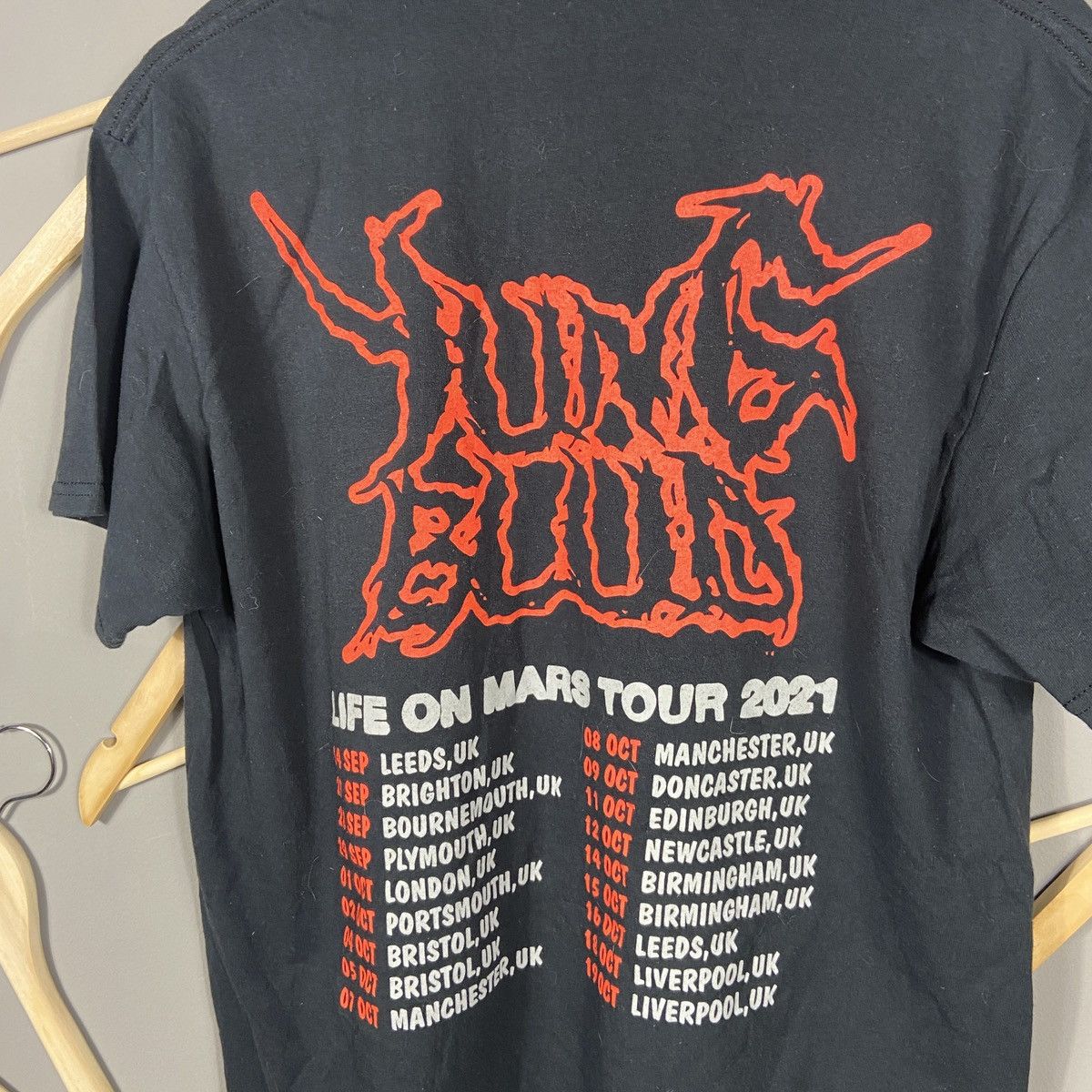 Band Tees Young Blud 2021 Tour Punk T-shirt Size US L / EU 52-54 / 3 - 5 Thumbnail