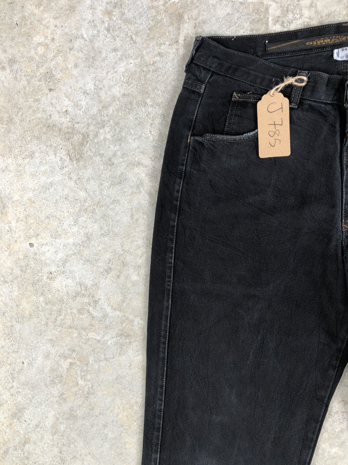 Marithe + Francois Girbaud Vintage 80’s Marithe Francois Girbaud Baggy Jeans Distressed Size US 32 / EU 48 - 4 Thumbnail