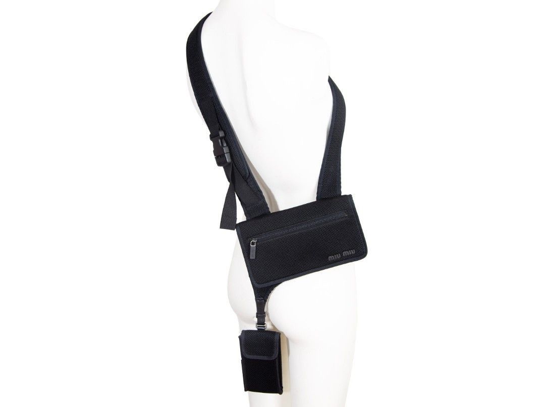 Miu Miu Miu Miu Spring 1999 Crossbody Bag with Cellphone Pouch Size ONE SIZE - 3 Thumbnail