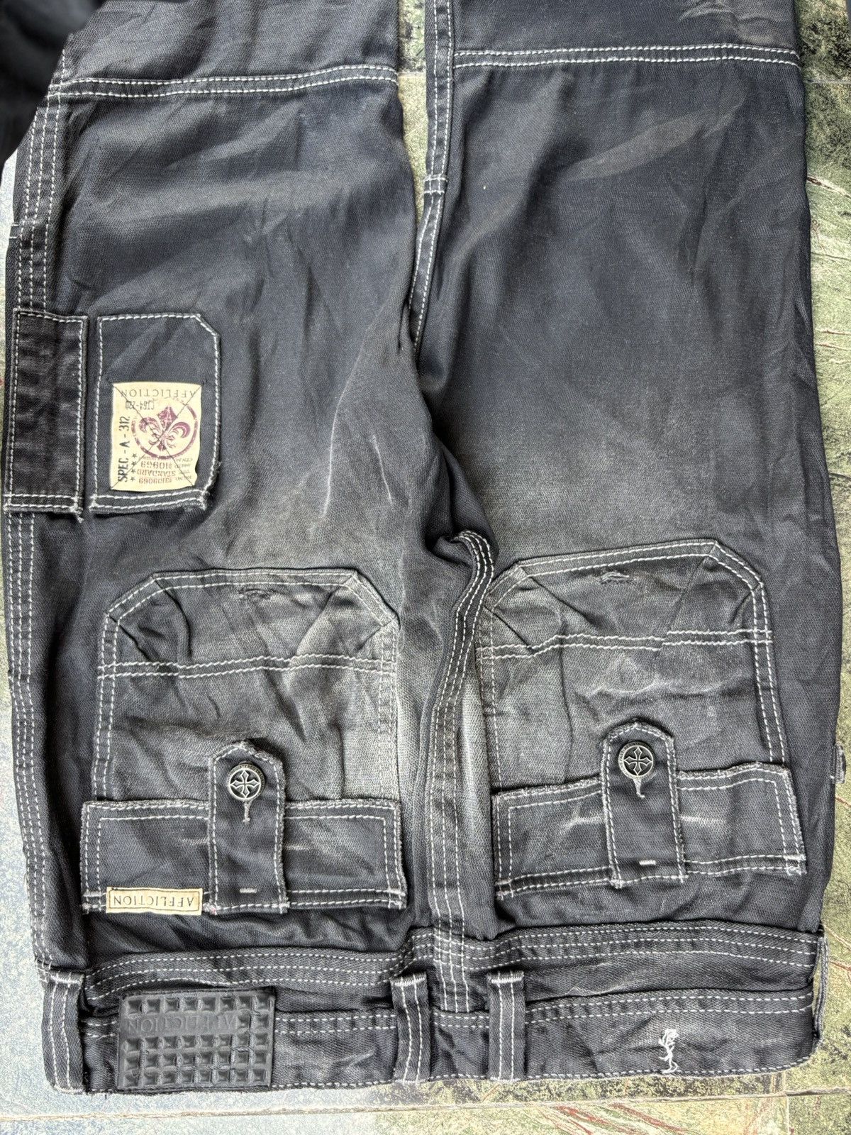 00s/y2K 【archive】opium/damage fade pants Archive - 00s【archive 