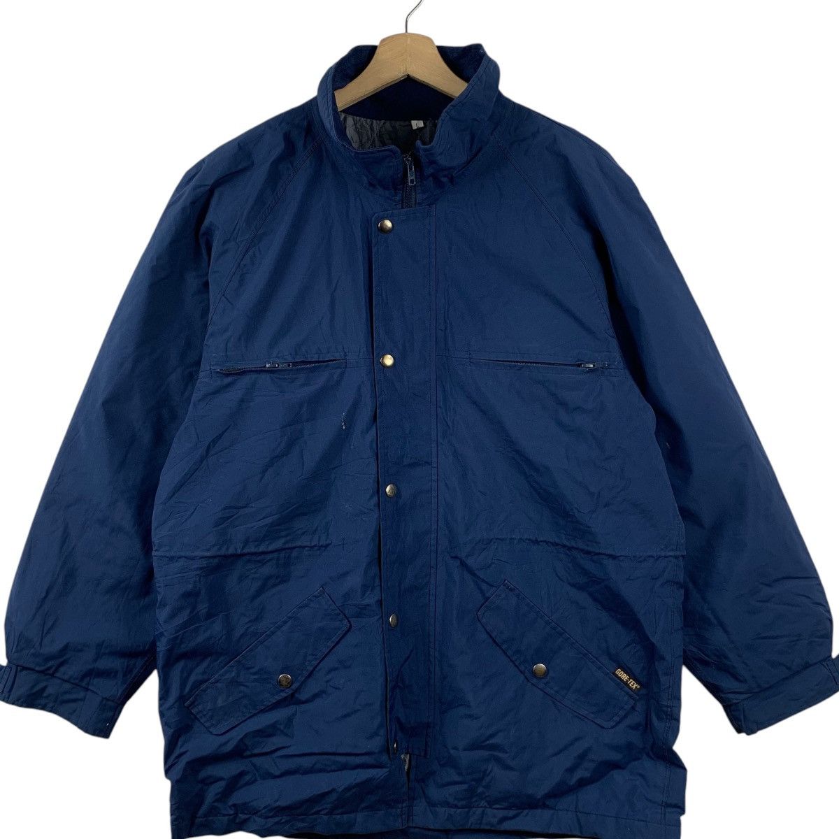 Goretex Vintage GORETEX FABRICS JAPAN Quilted Thinsulate Trench Size US L / EU 52-54 / 3 - 3 Thumbnail