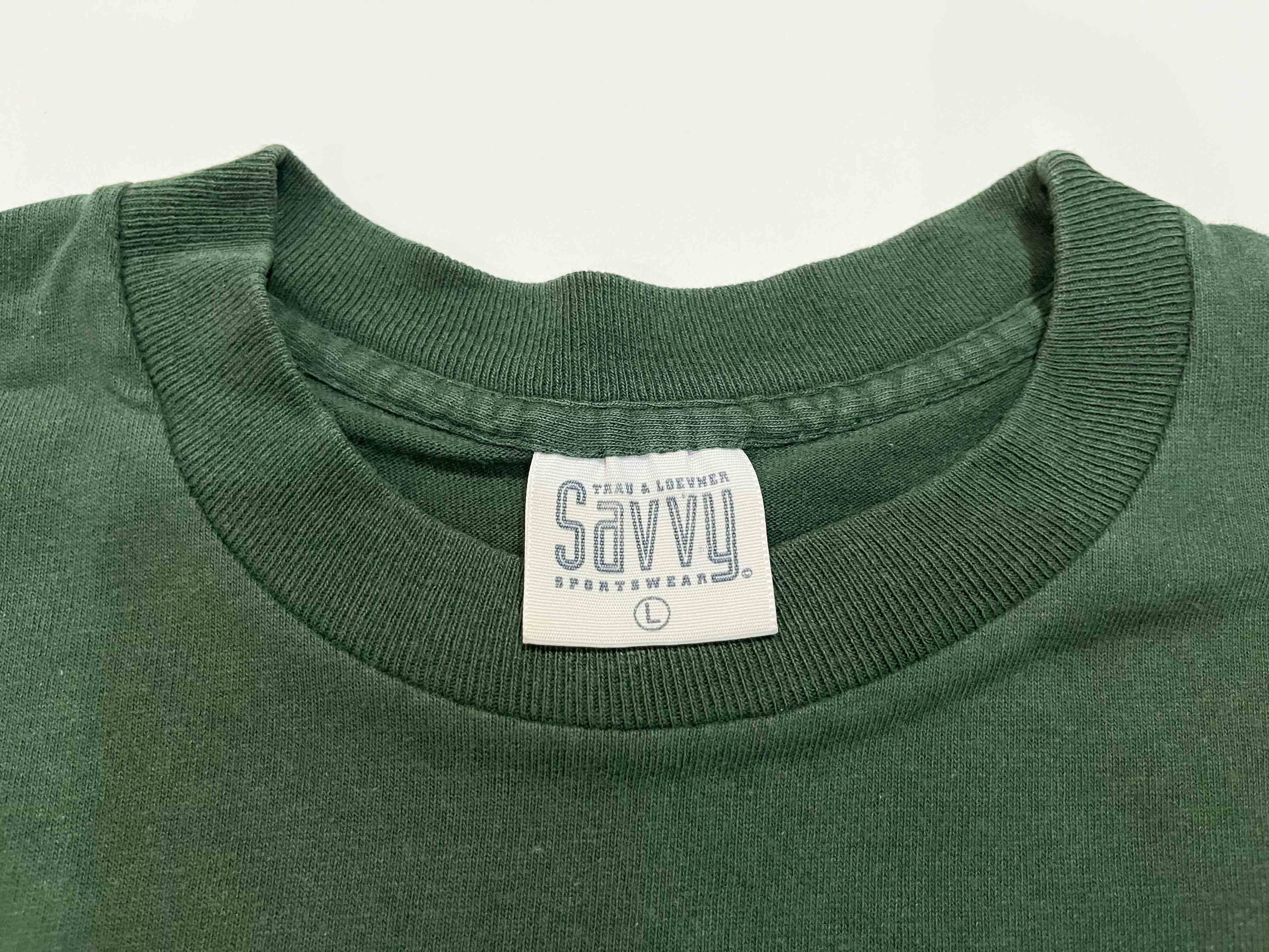 NCAA × Vintage Vintage Savvy NCAA Miami Hurricanes T-Shirt Size US L / EU 52-54 / 3 - 3 Thumbnail