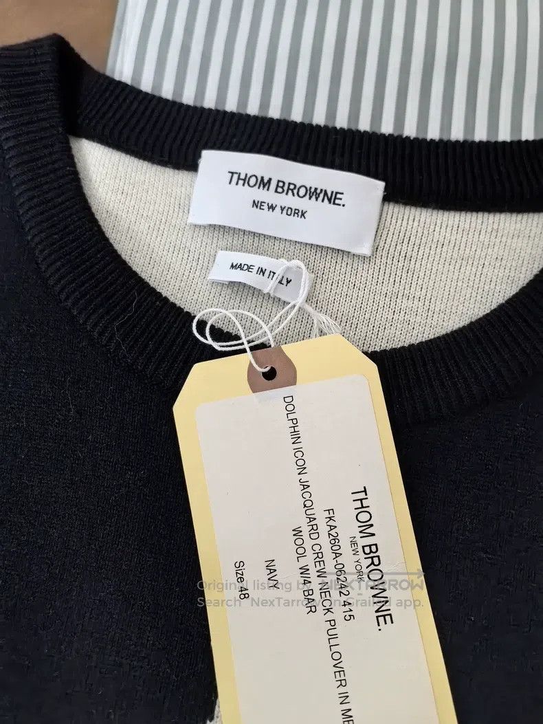 Thom Browne Thom Browne Wool Dolphin Sweater Size US M / EU 48-50 / 2 - 4 Thumbnail