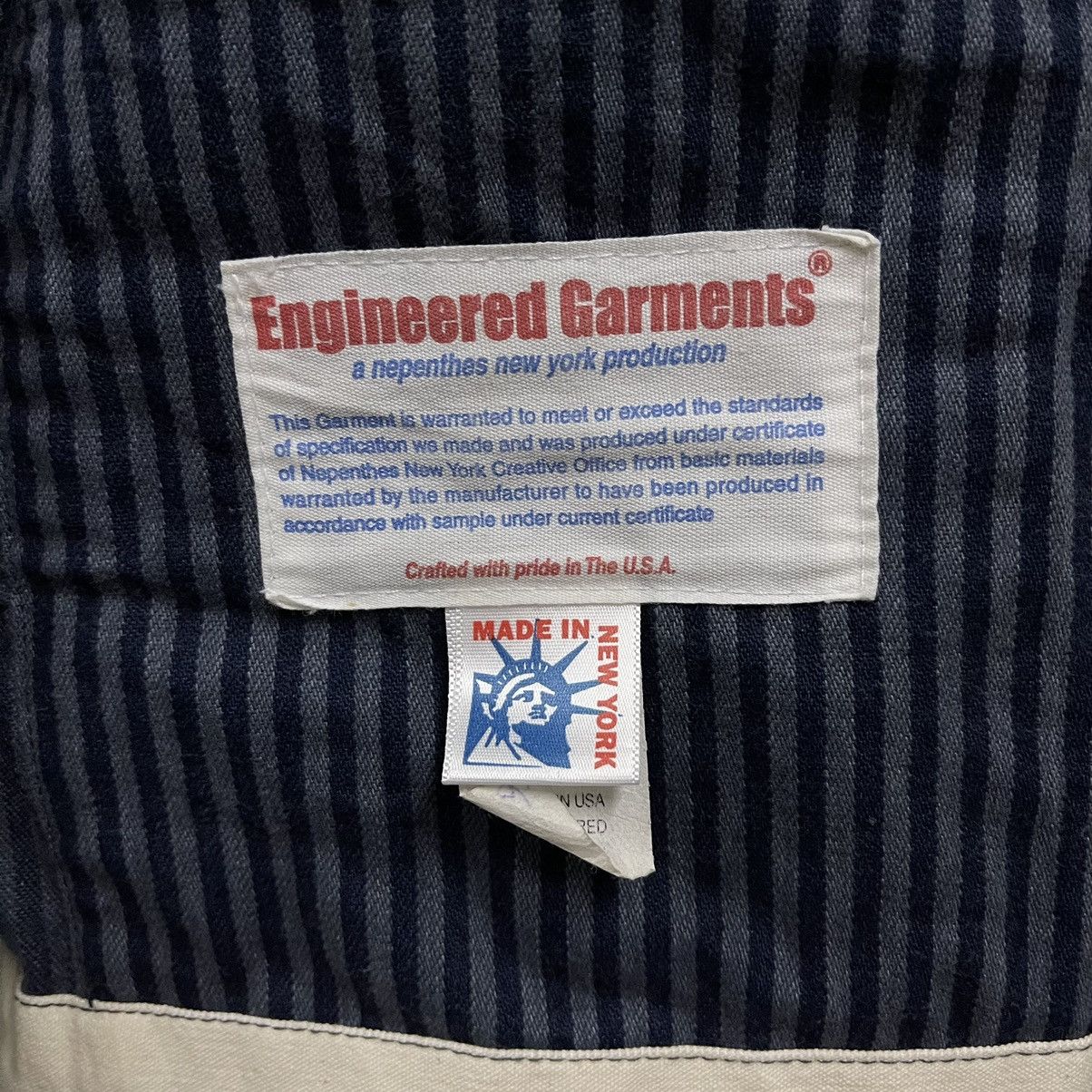 Engineered Garments Engineered Garments Nepenthes Hickory Jacket Size US M / EU 48-50 / 2 - 10 Thumbnail