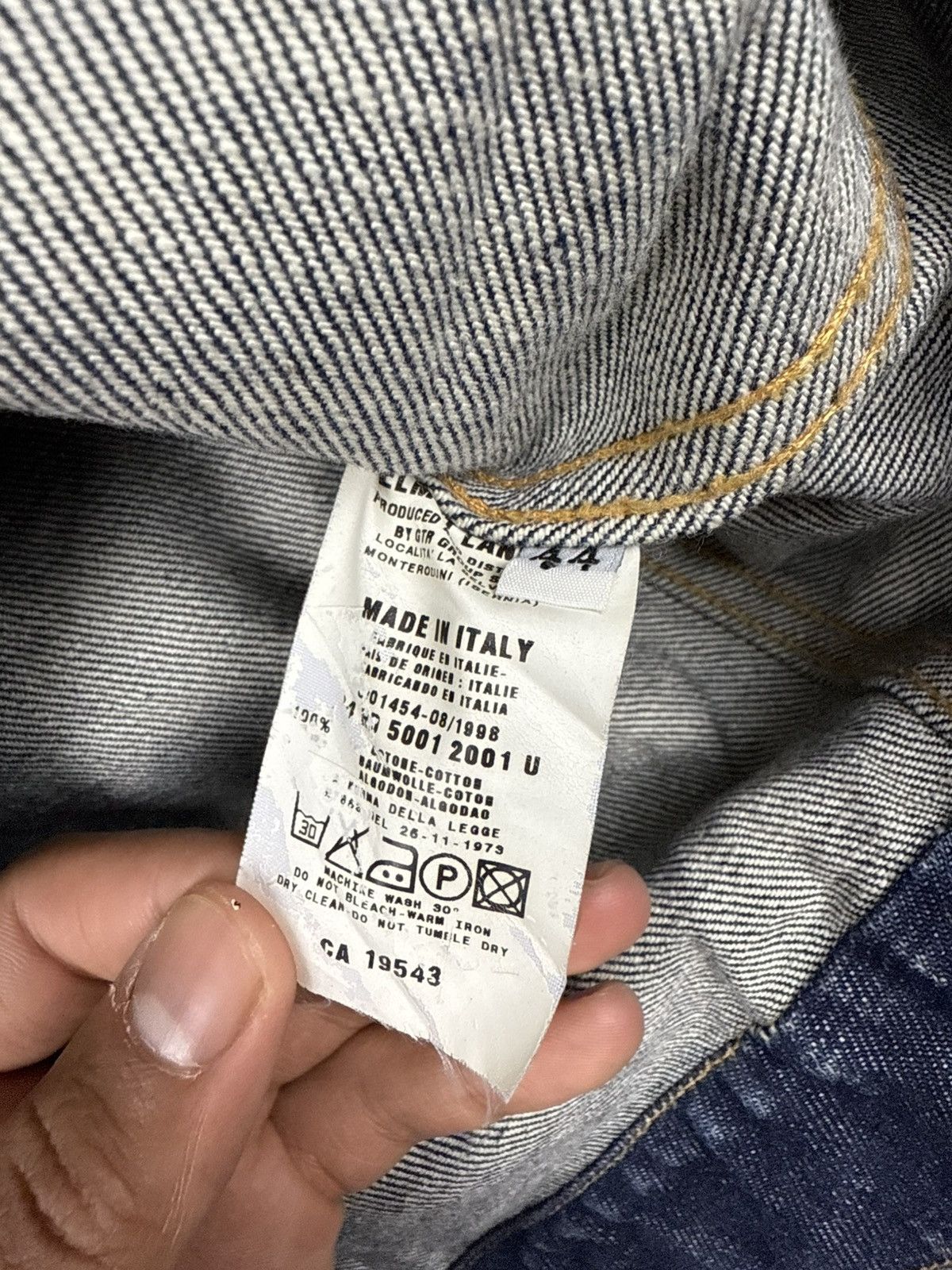 Helmut Lang Helmut lang denim jacket classic women outwear size S Size S / US 4 / IT 40 - 10 Thumbnail