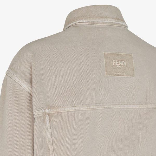 Fendi o1loc1c0824 Blouson in Beige Size US XL / EU 56 / 4 - 3 Thumbnail