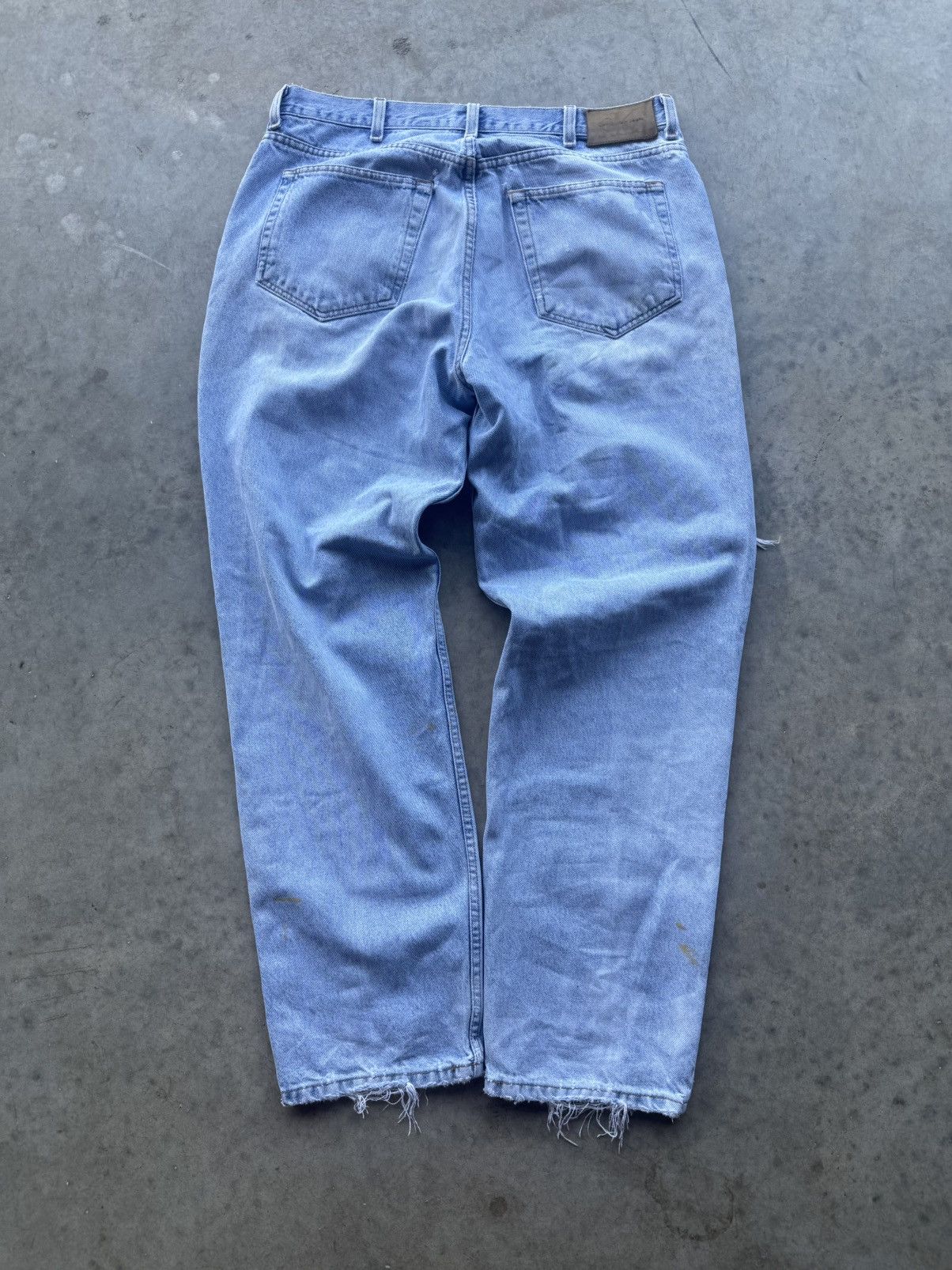 Calvin Klein Vintage Calvin Klein Distressed Ripped Denim 90s 36/32 Size US 36 / EU 52 - 6 Thumbnail
